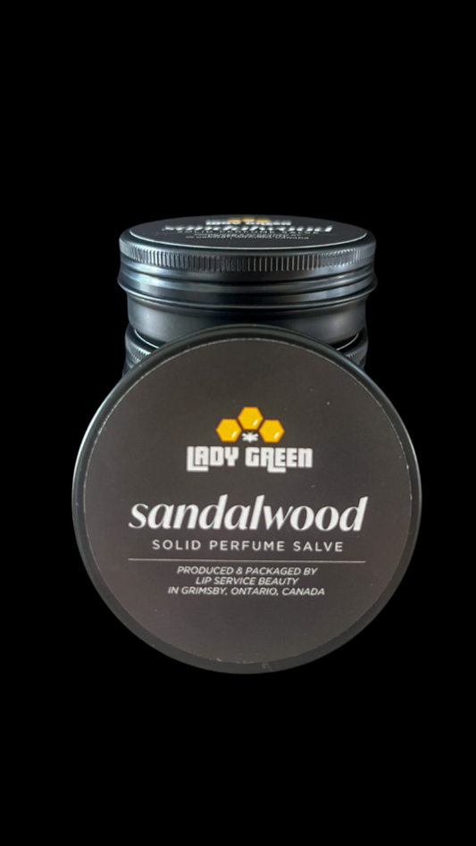 Custom Lady Green Solid Perfume Salve