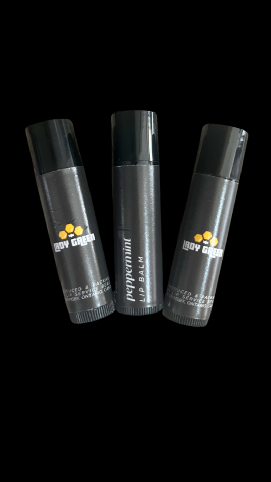 Custom Lady Green Lip Balm