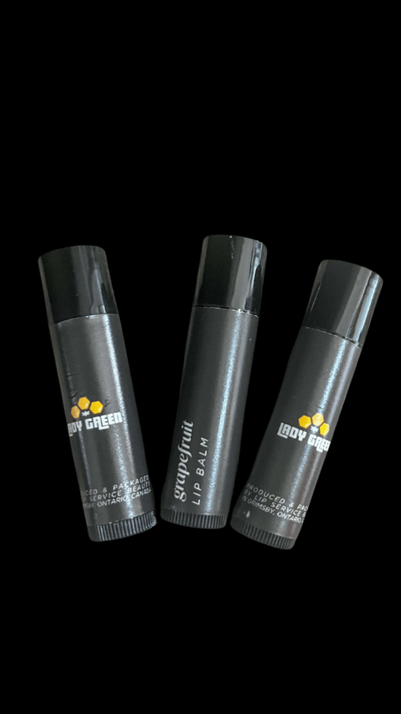 Custom Lady Green Lip Balm