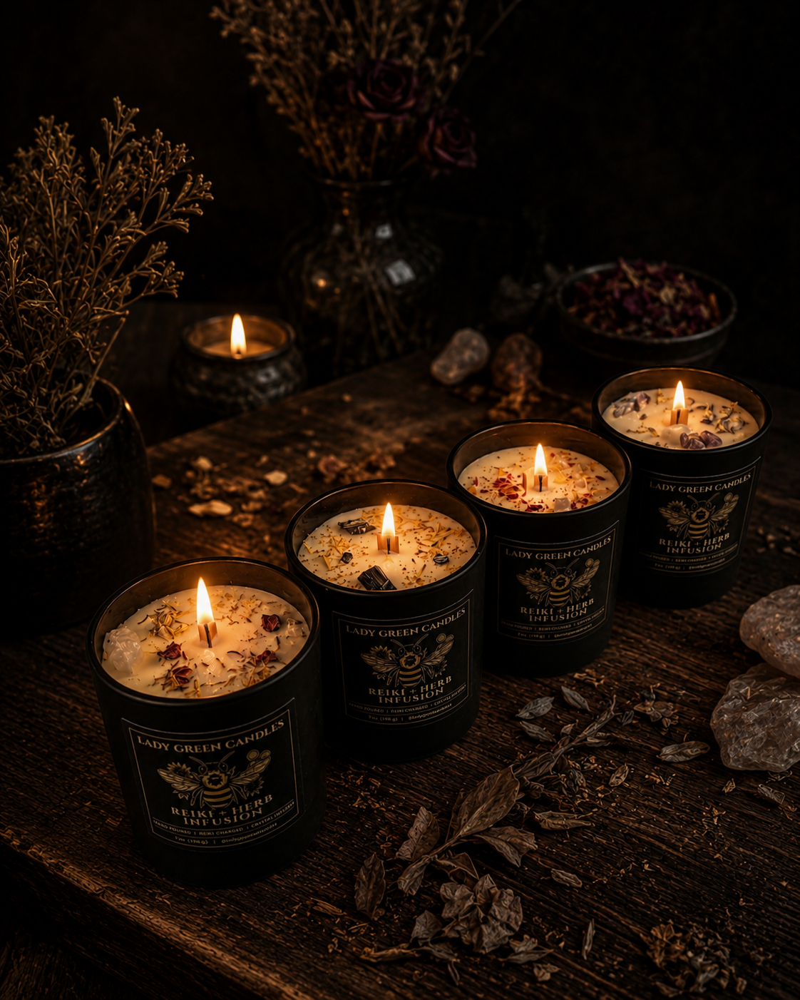 Zen As F*ck 4 Candle Set
