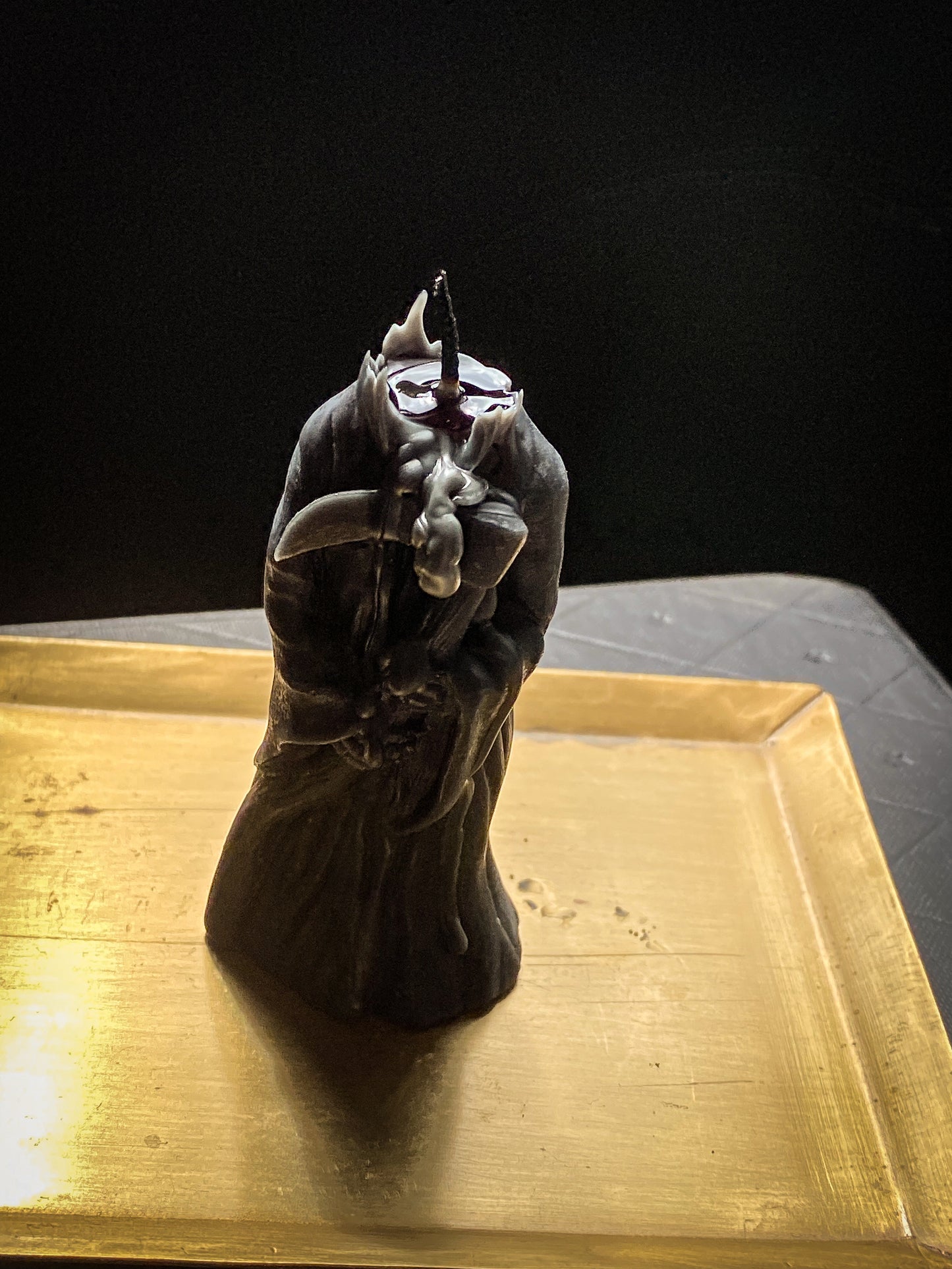 Grim Reaper Beeswax Candle