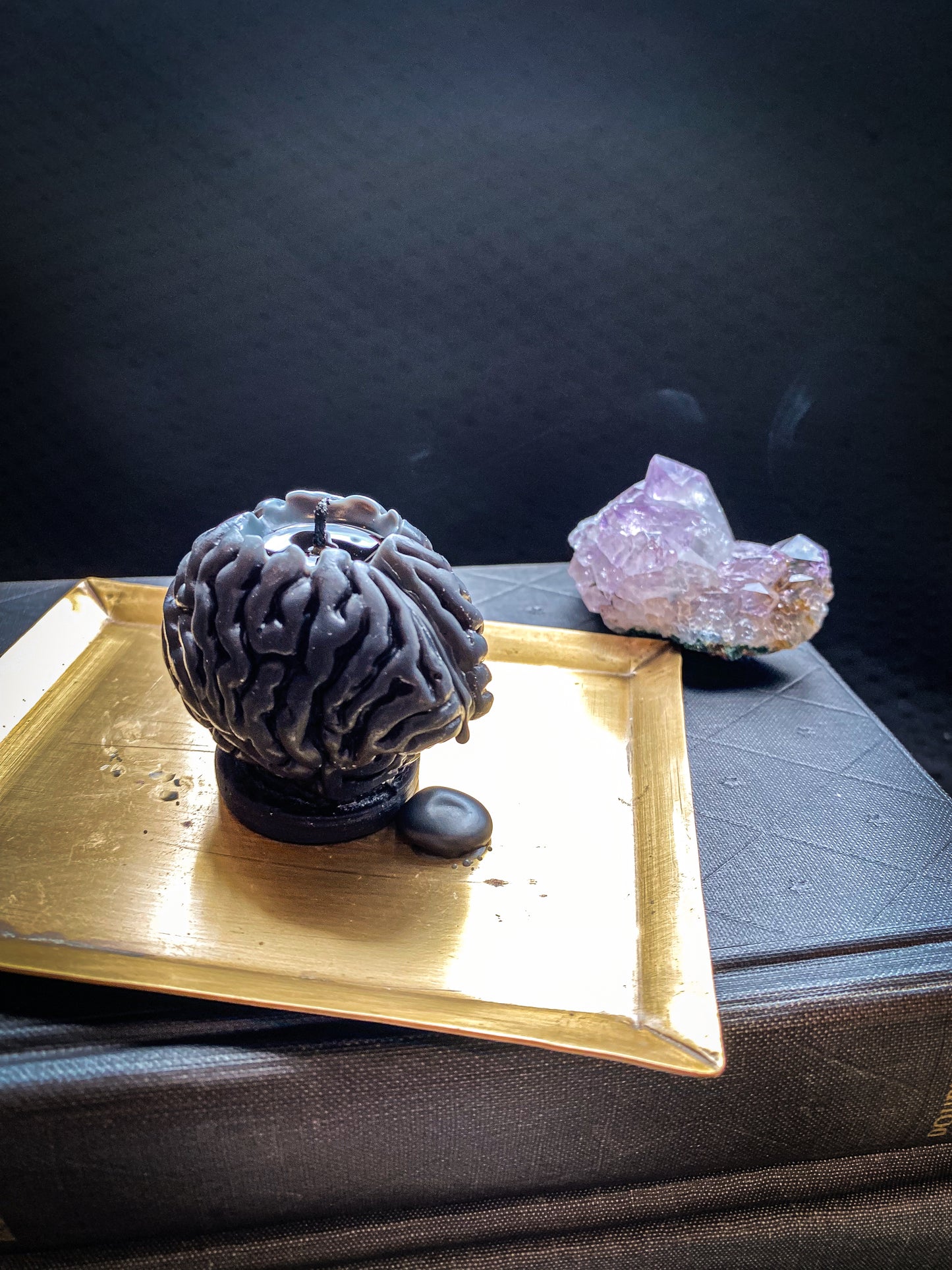 Brain Beeswax Candle