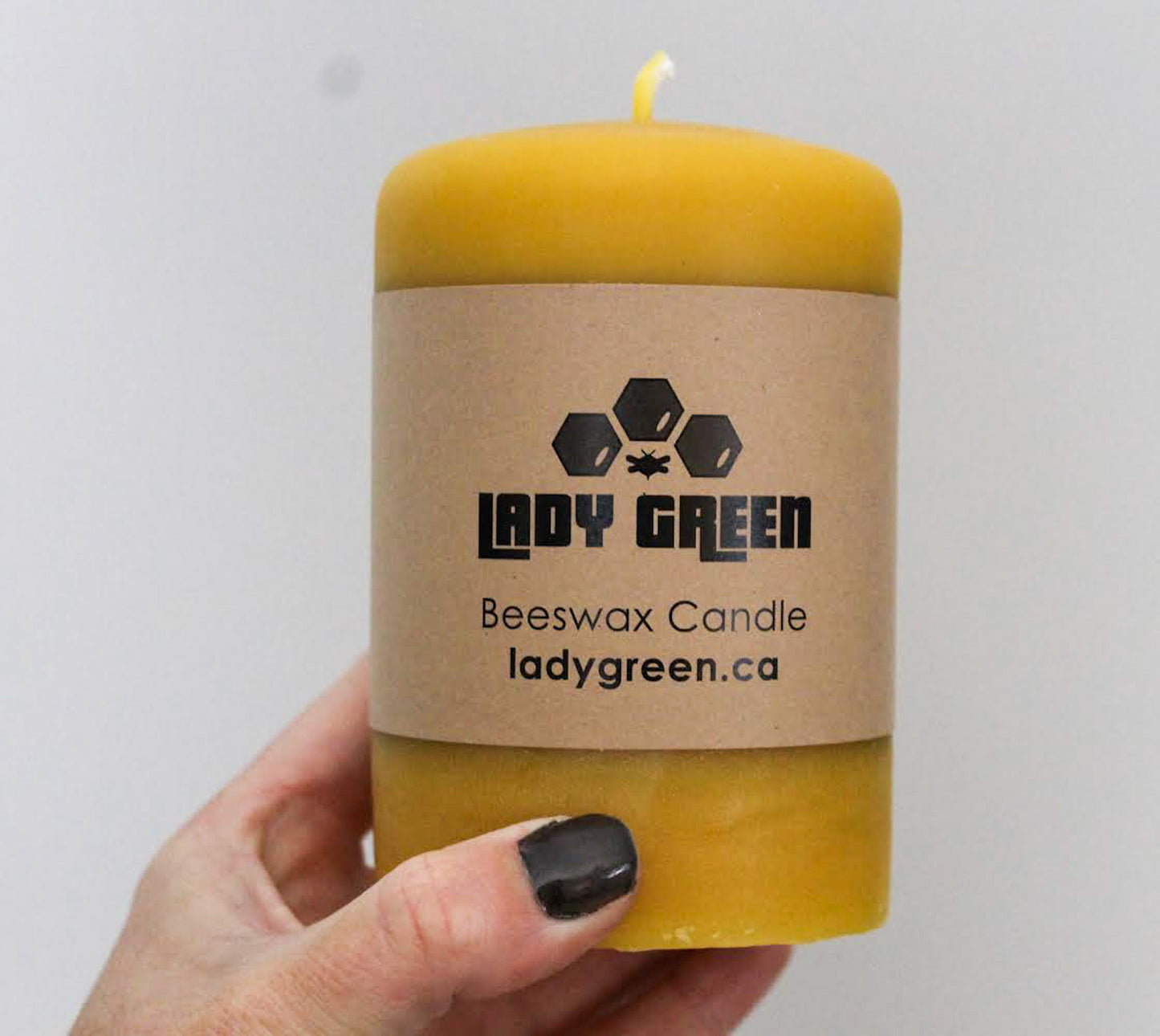 Large Beeswax Candle