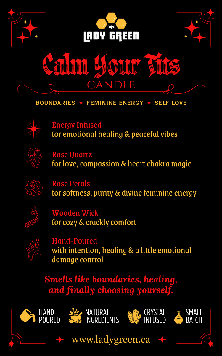 Calm Your Tits Candle