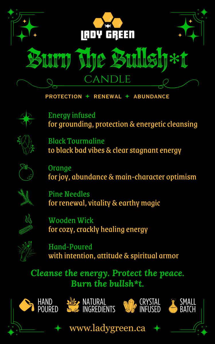 Burn the Bullsh*t Candle