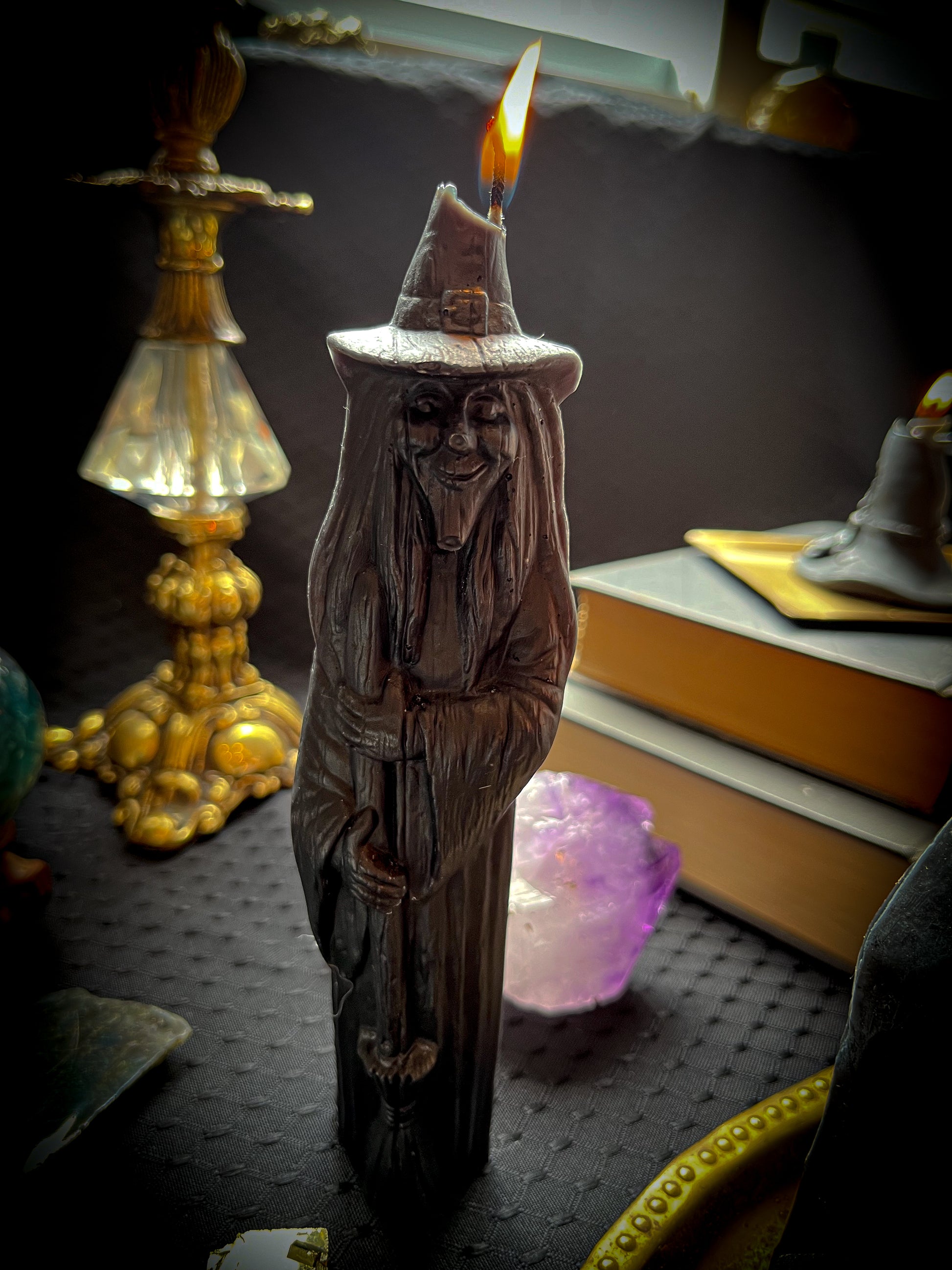 Black Witch Candle