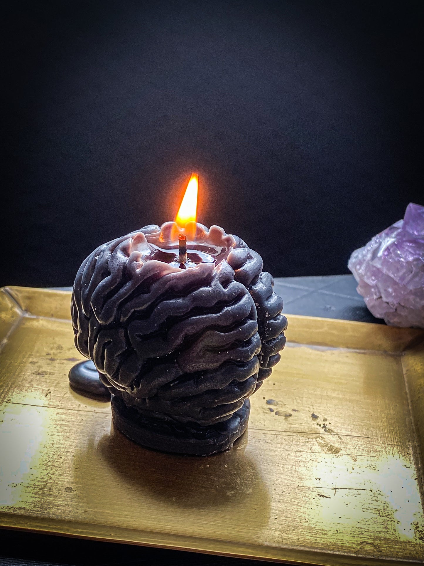 Brain Beeswax Candle