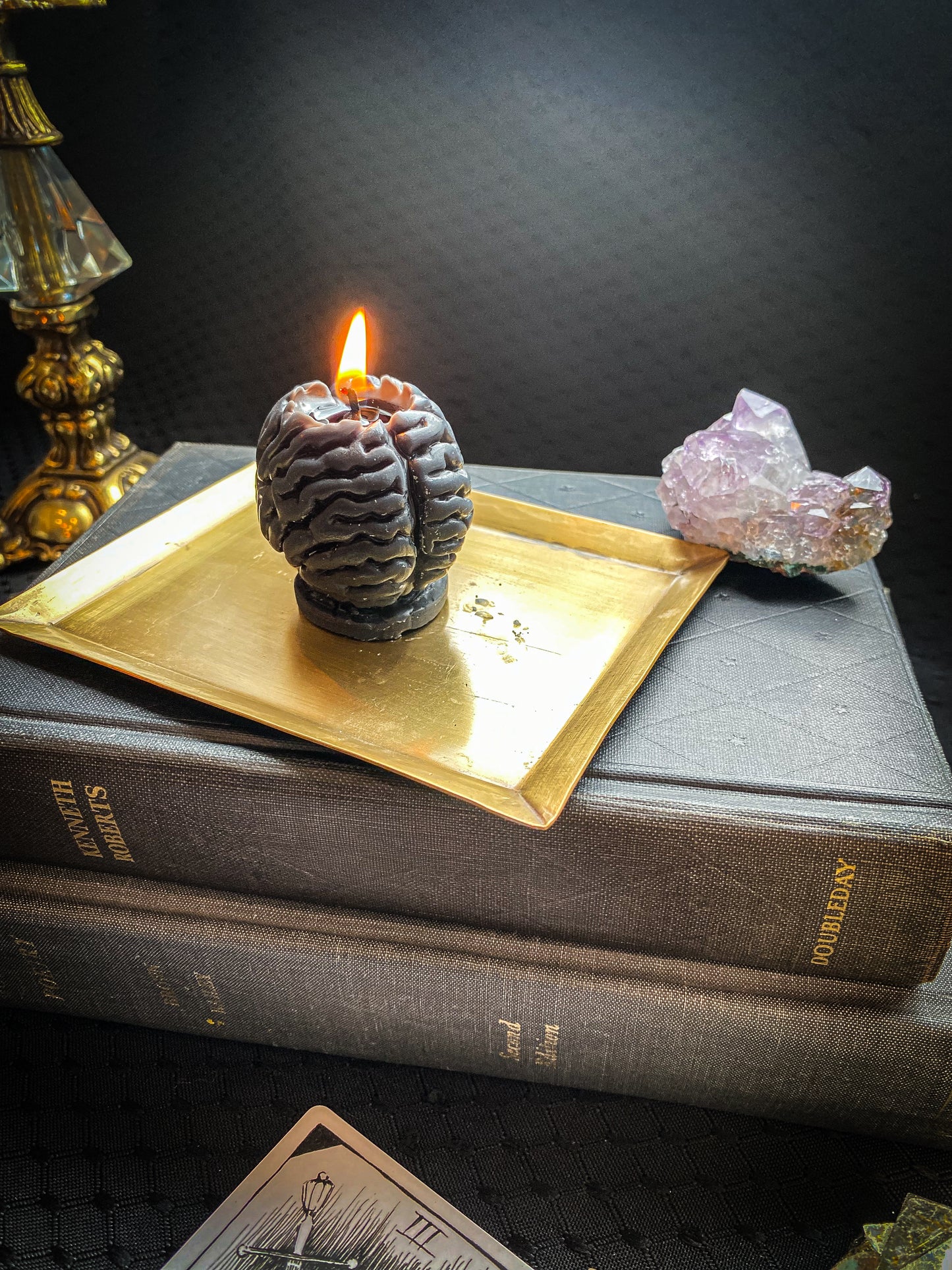 Brain Beeswax Candle