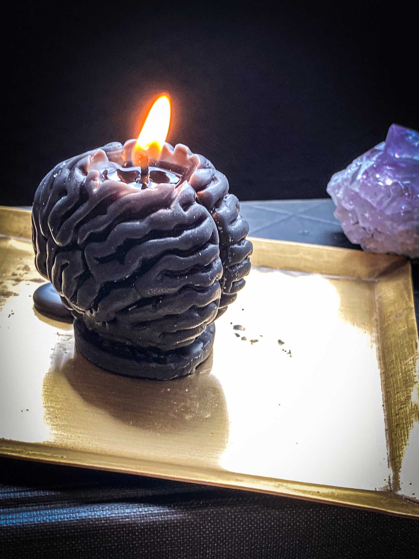 Brain Beeswax Candle