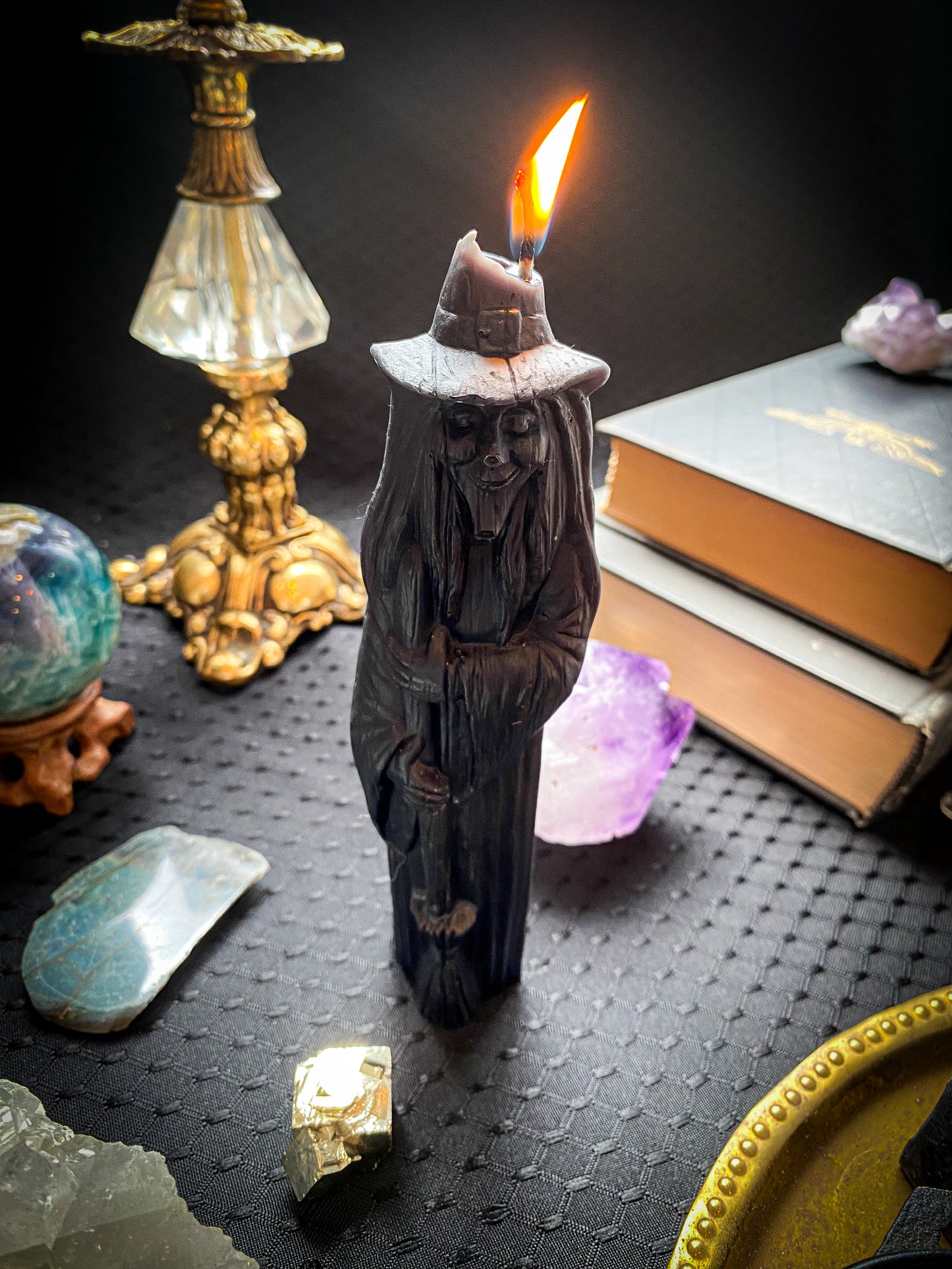 Witch Beeswax Candle