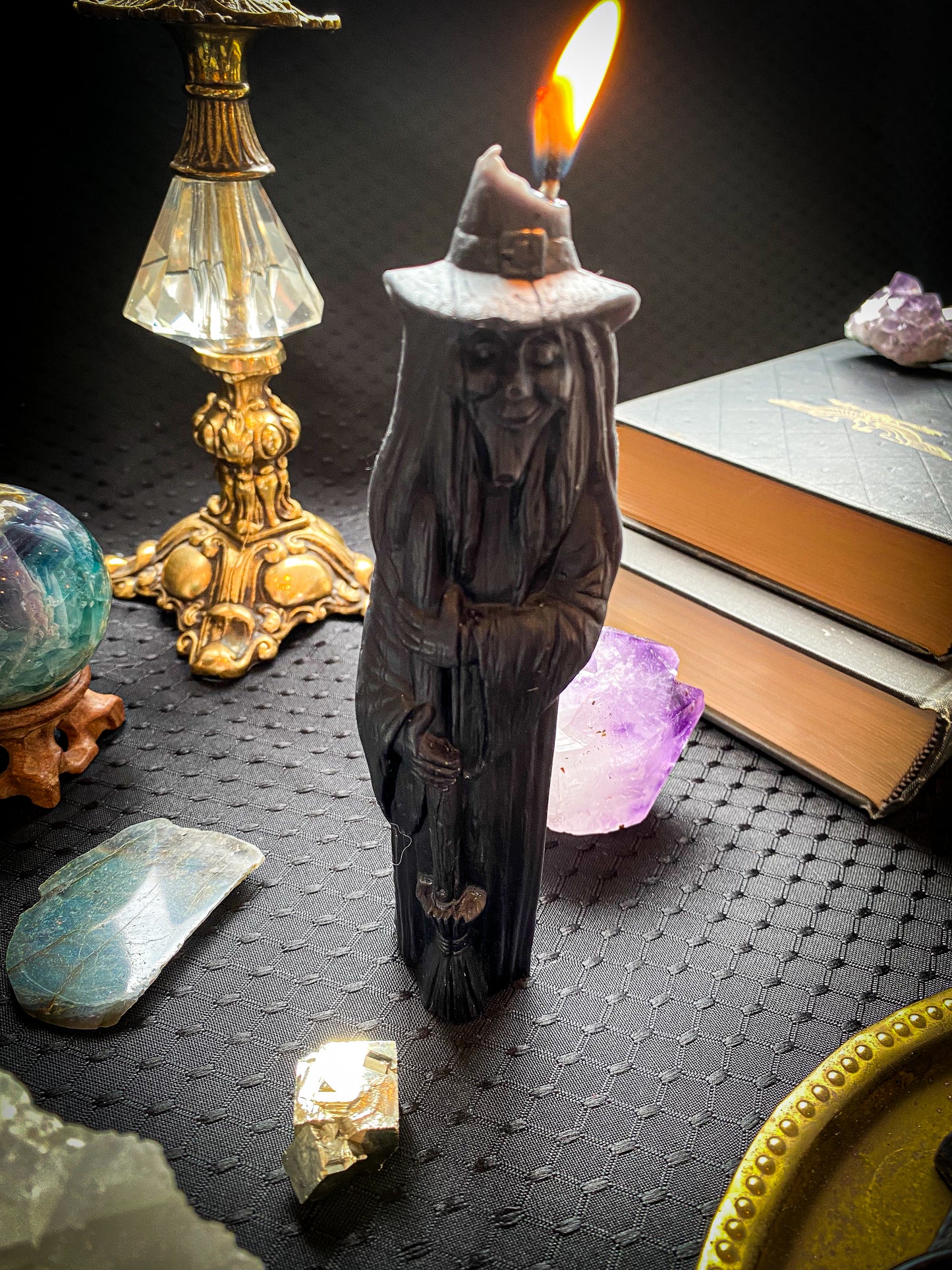 Witch Beeswax Candle
