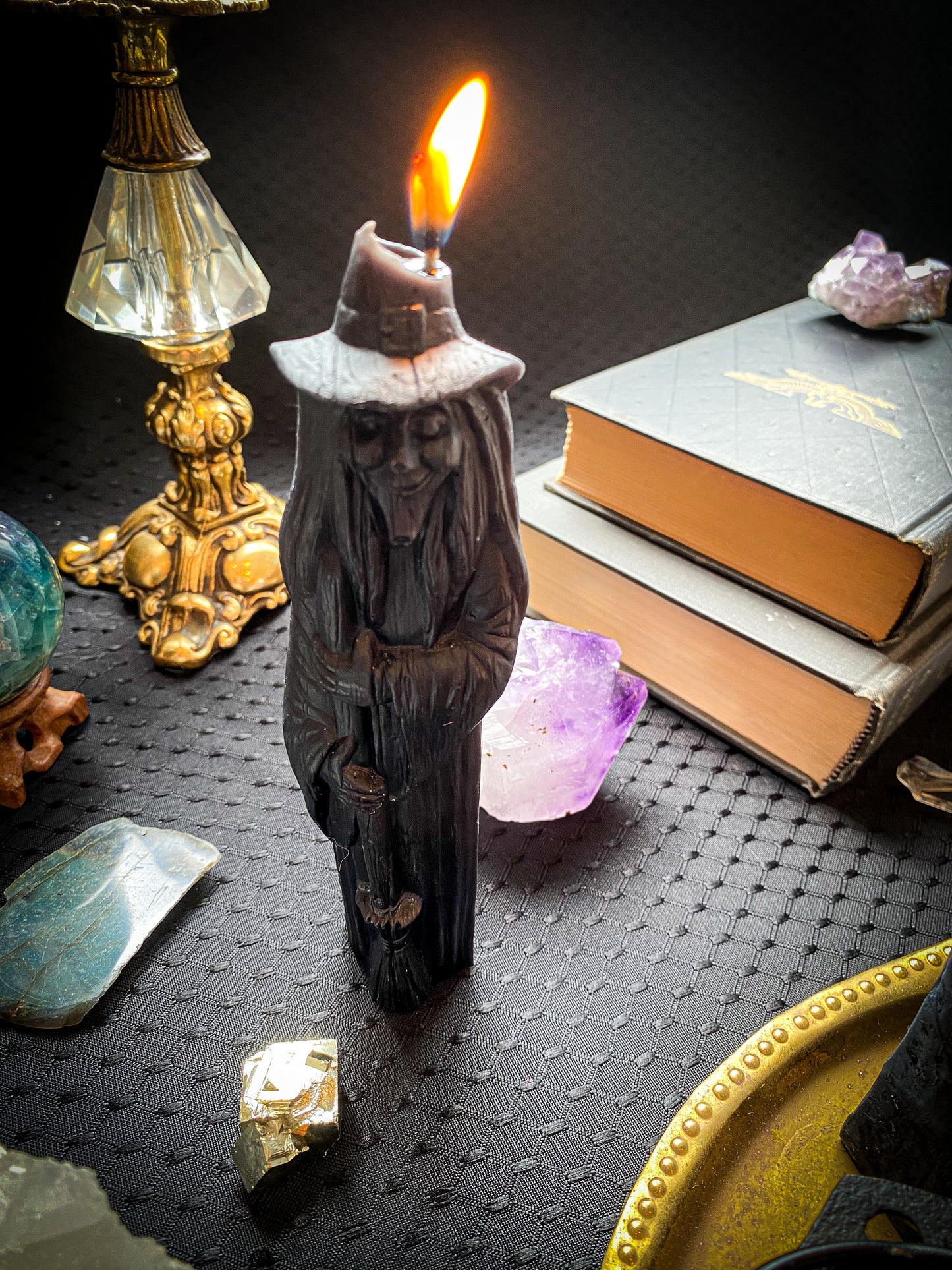 Witch Beeswax Candle