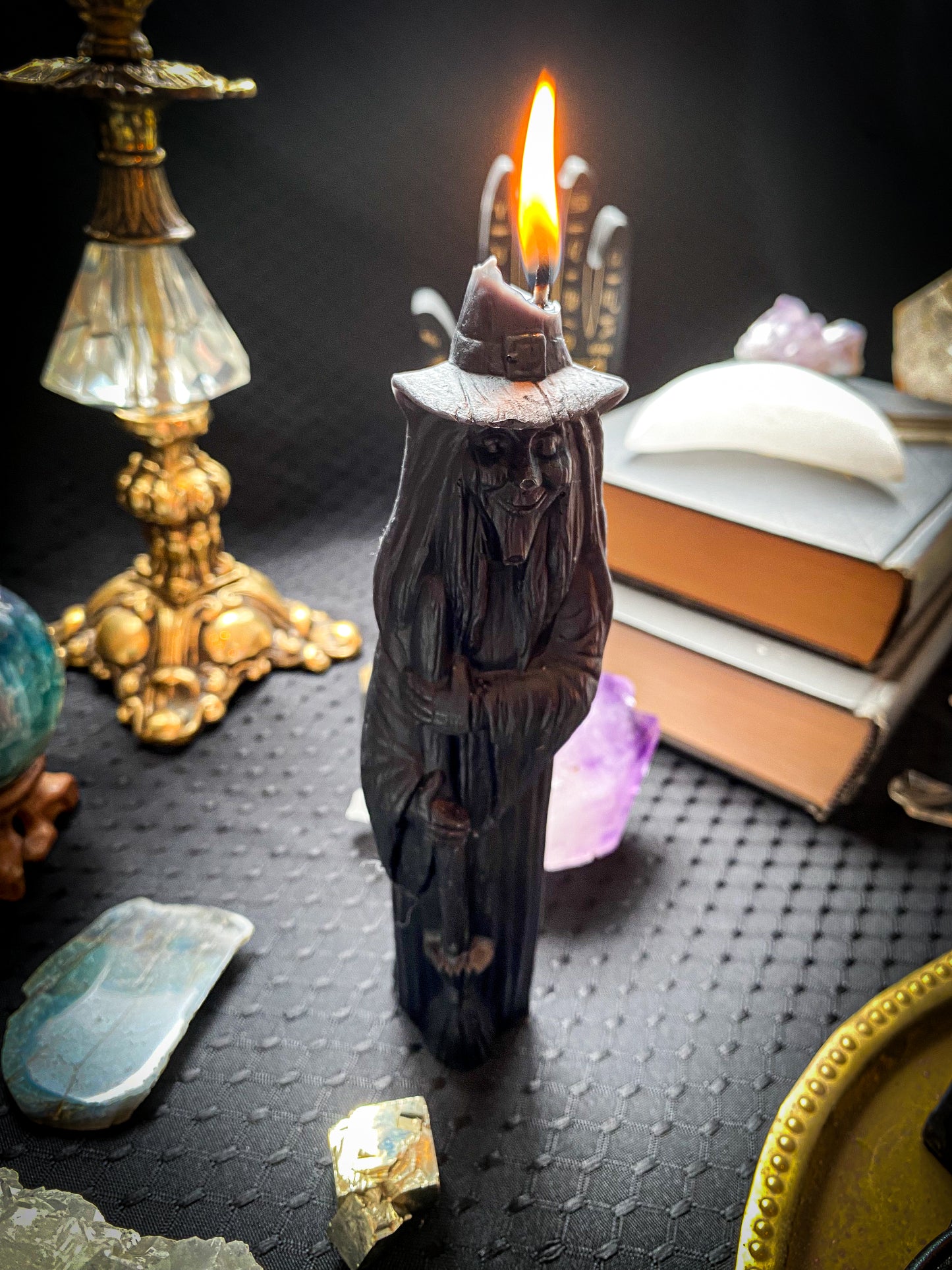 Witch Beeswax Candle