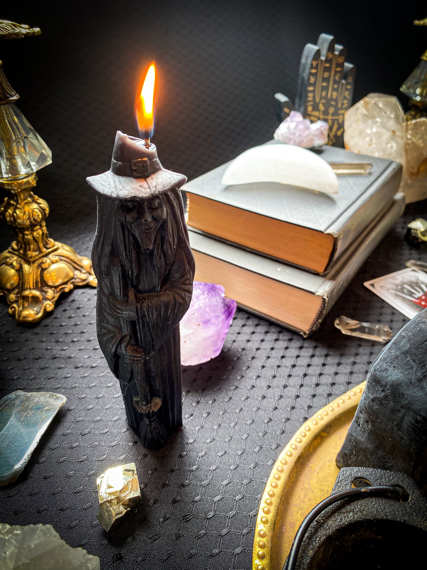 Witch Beeswax Candle