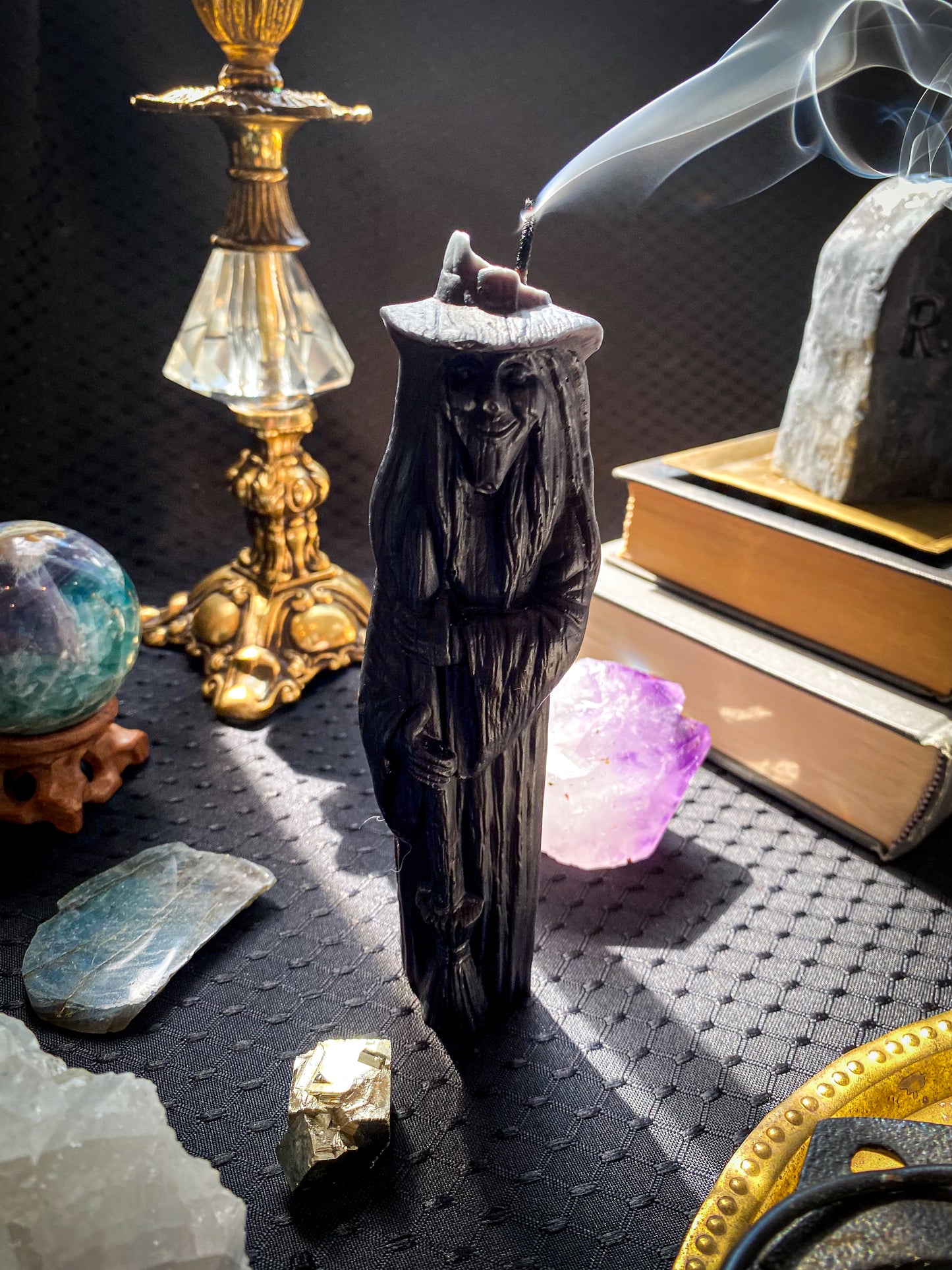 Witch Beeswax Candle