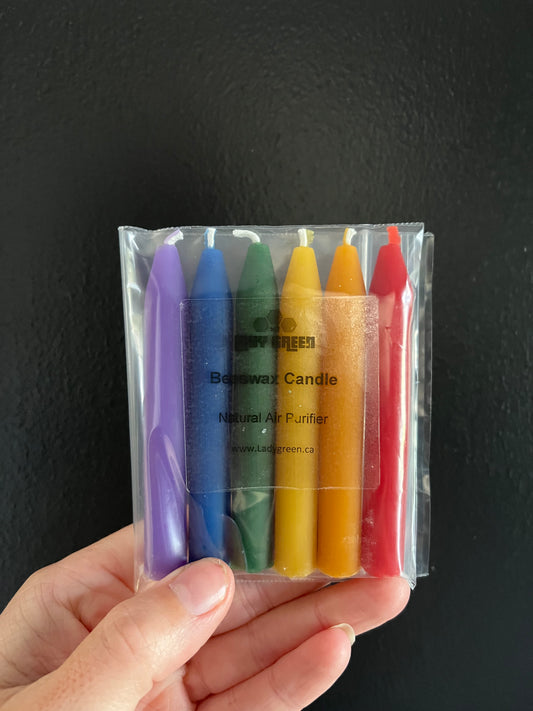 Rainbow Ceremony Candles