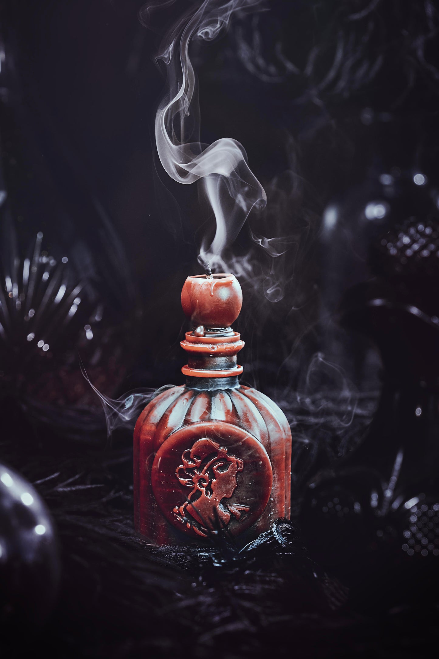 potion bottle candle